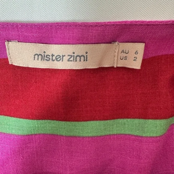 Mister Zimi Layla Pink Tiered Maxi Resort Dress - Picture 8 of 10